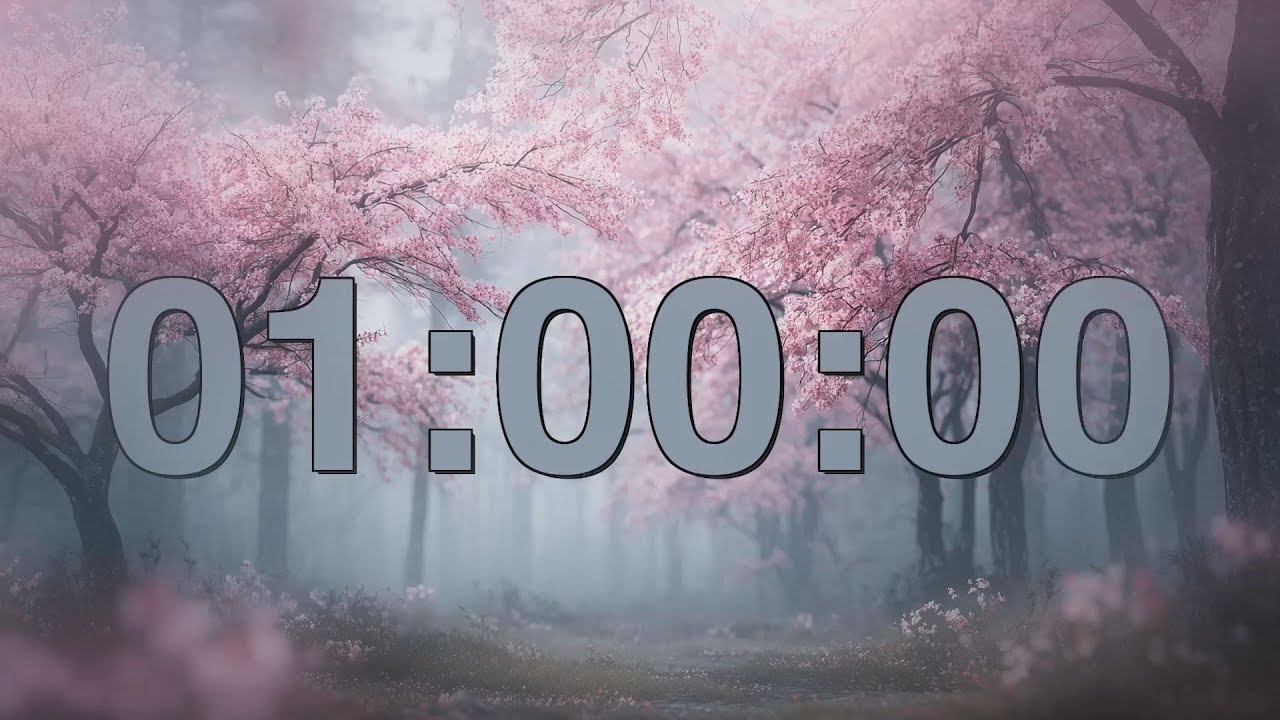 1 Hour Cherry Blossom Timer