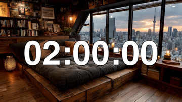 2 Hour Tokyo Rain Timer